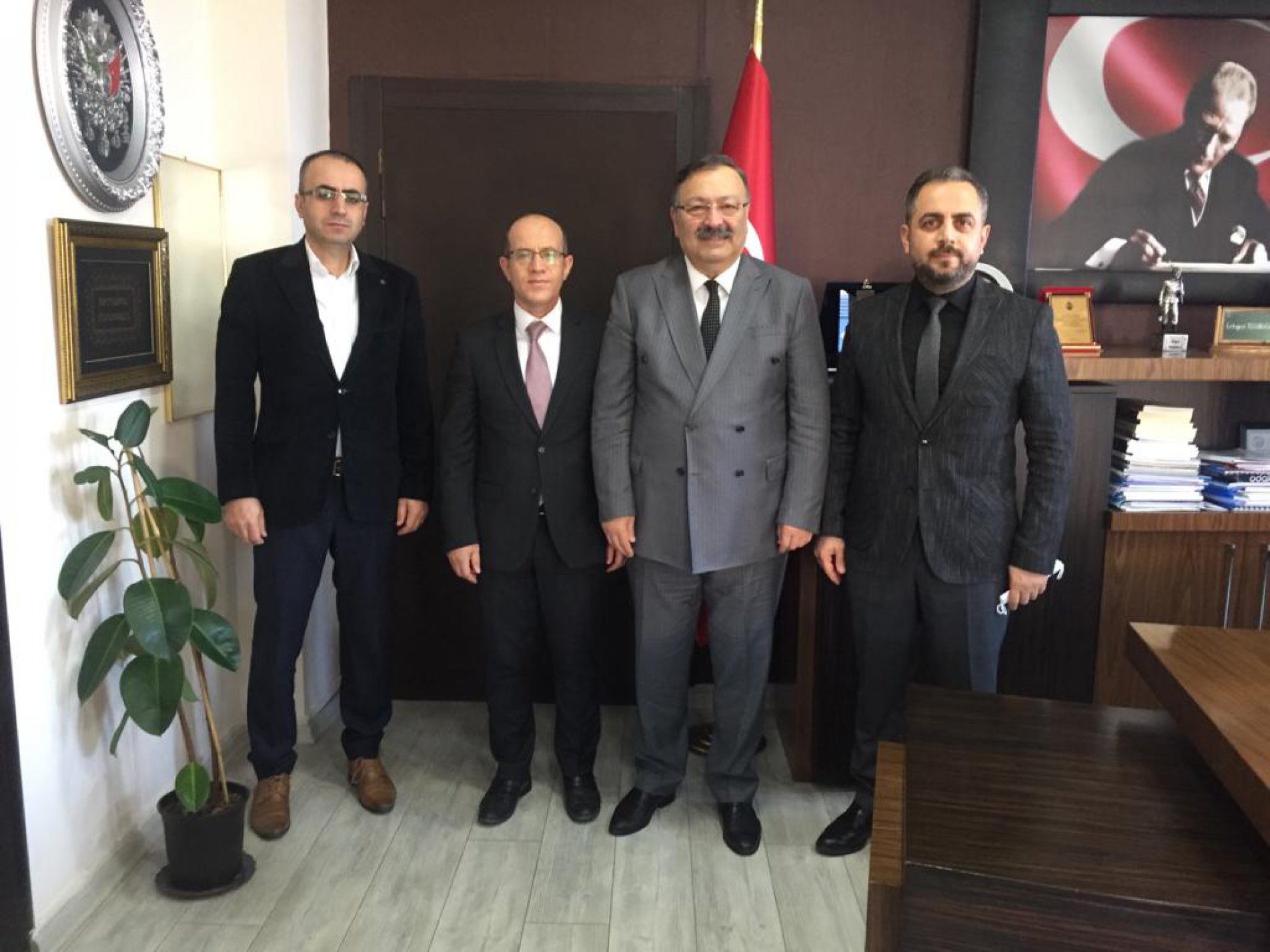 Kütüphanesiz Okul Kalmasın Projesi Koordinatörlerinden Ziyaret