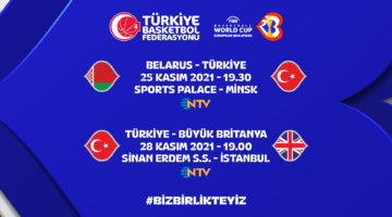 Basketbol A Erkek Milli Takımı FIBA 2023 Dünya Kupası Elemeleri İçin Sahada