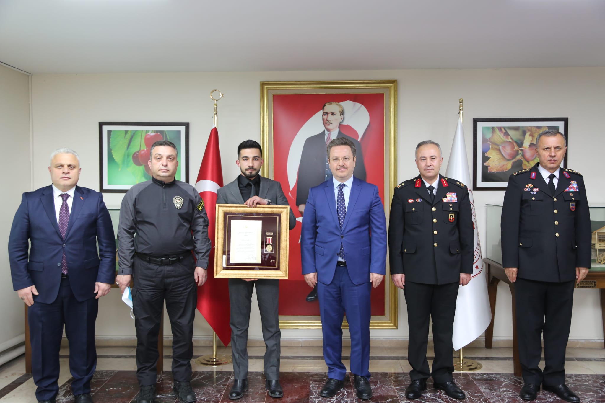 Güneydoğu Gazisi, J.Uzm.Çvş. Ufuk Kaygusuz’a “Devlet Övünç Madalyası” ve Beratı Verildi