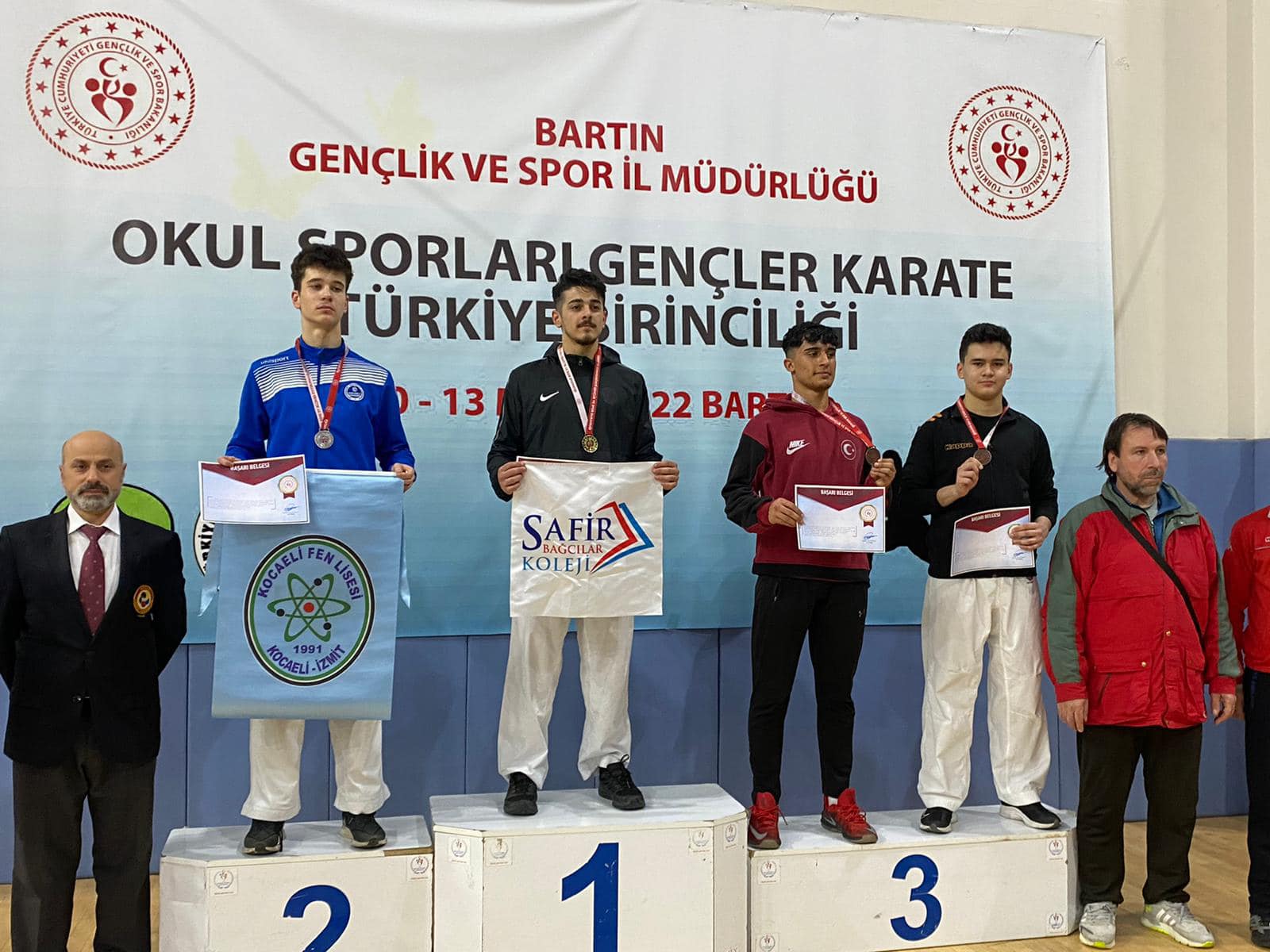 Berke Baykal Türkiye Üçüncüsü Oldu