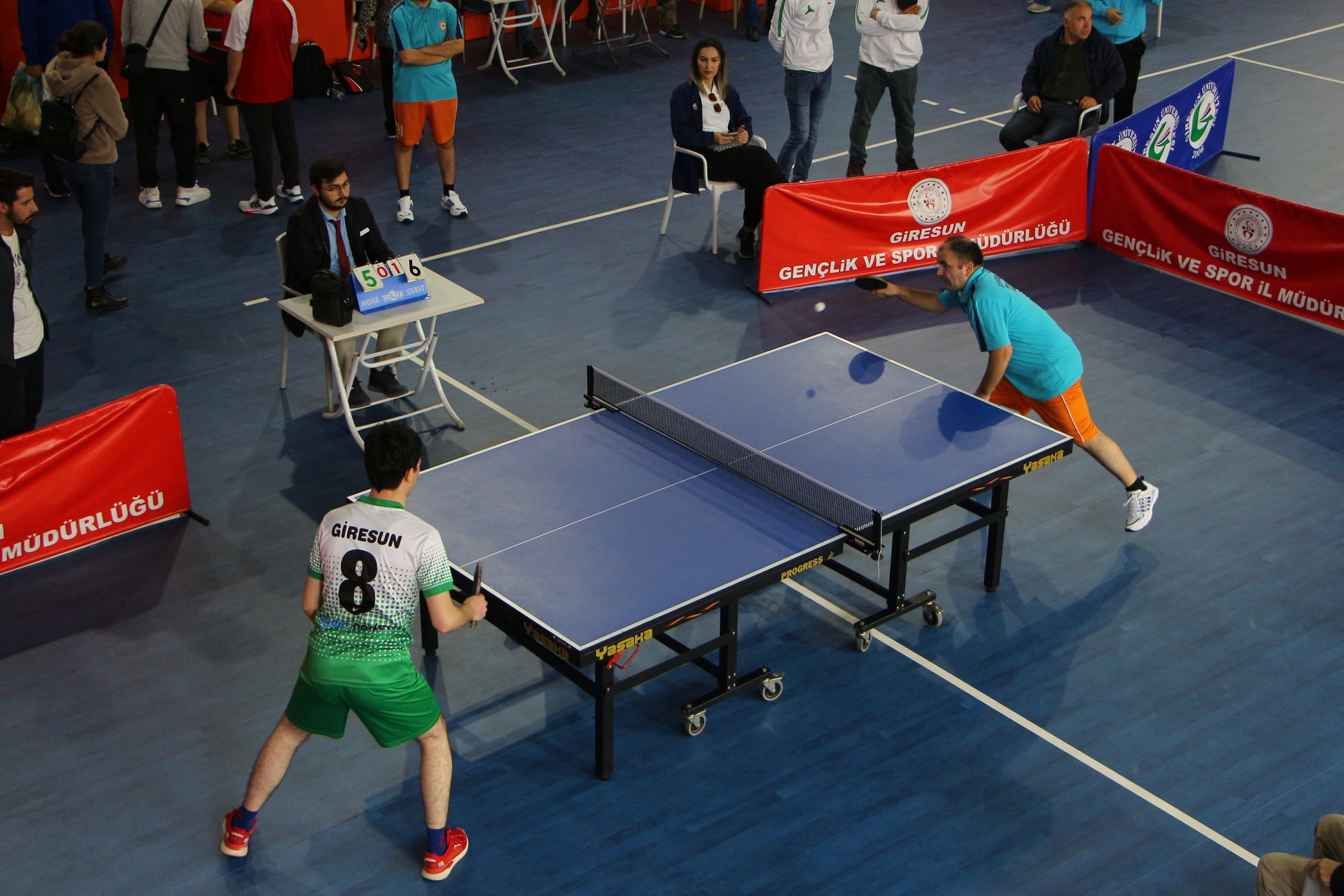 Giresun’da Özel Sporcular Masa Tenisi İl Şampiyonası Gerçekleşti