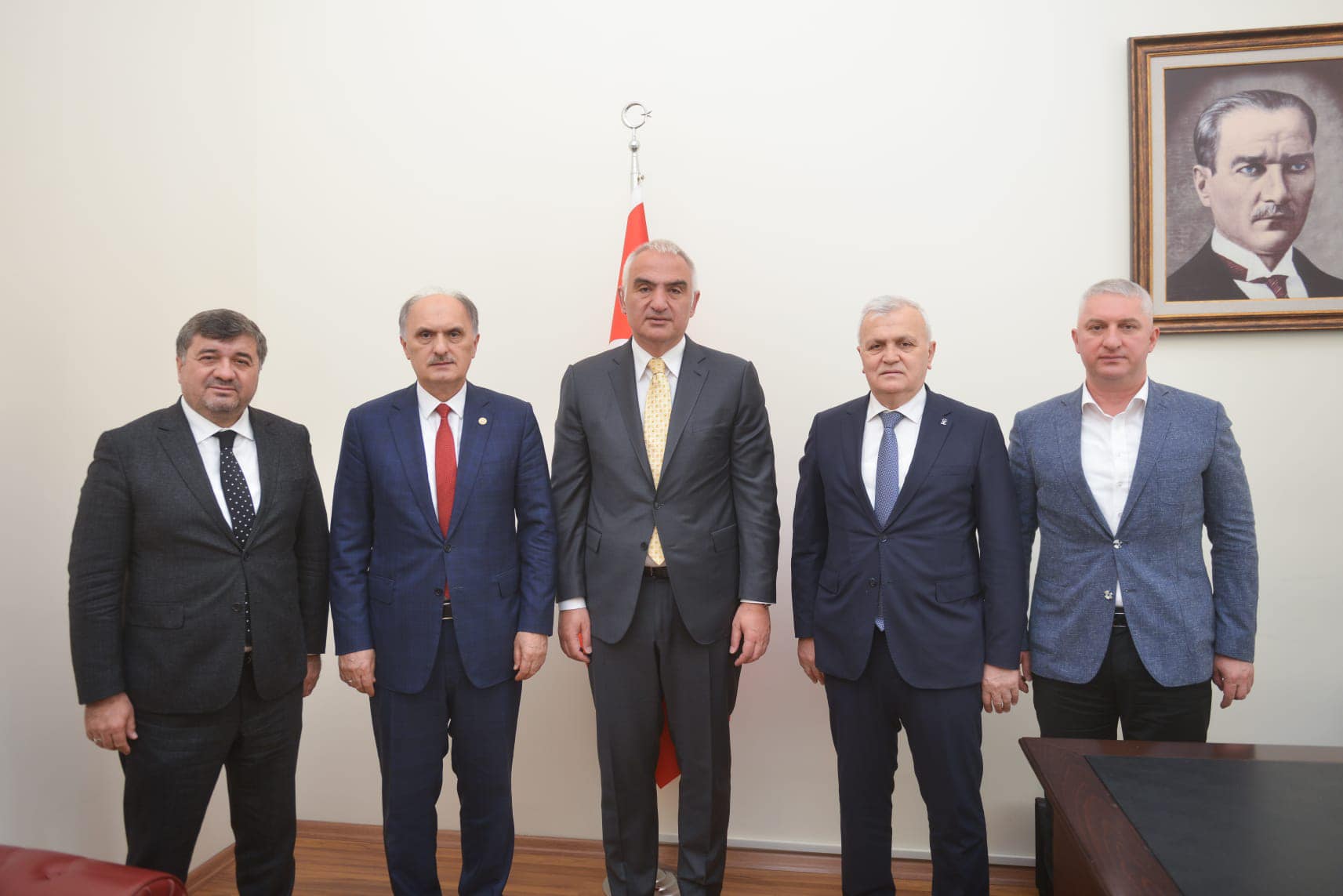 Ak Parti Giresun Heyeti’nden Bakan Ersoy’a Ziyaret