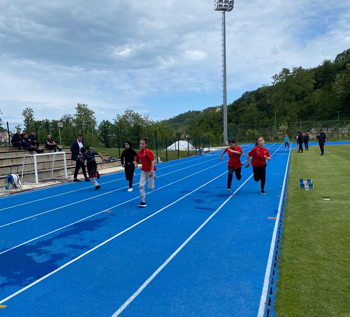 Giresun’un En Hızlı Atletizmcileri Belli Oldu