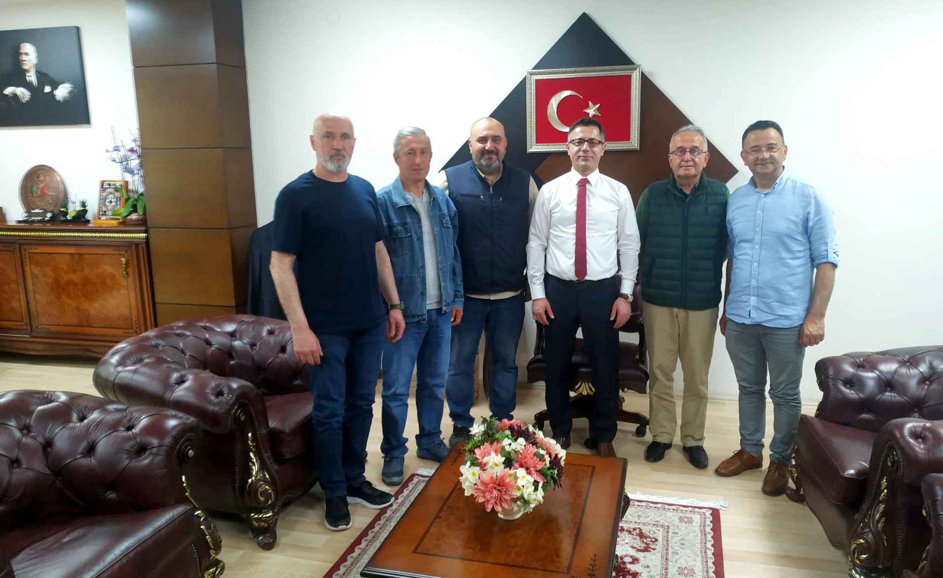 AVDOS’tan Kaymakam KOÇ’a Ziyaret