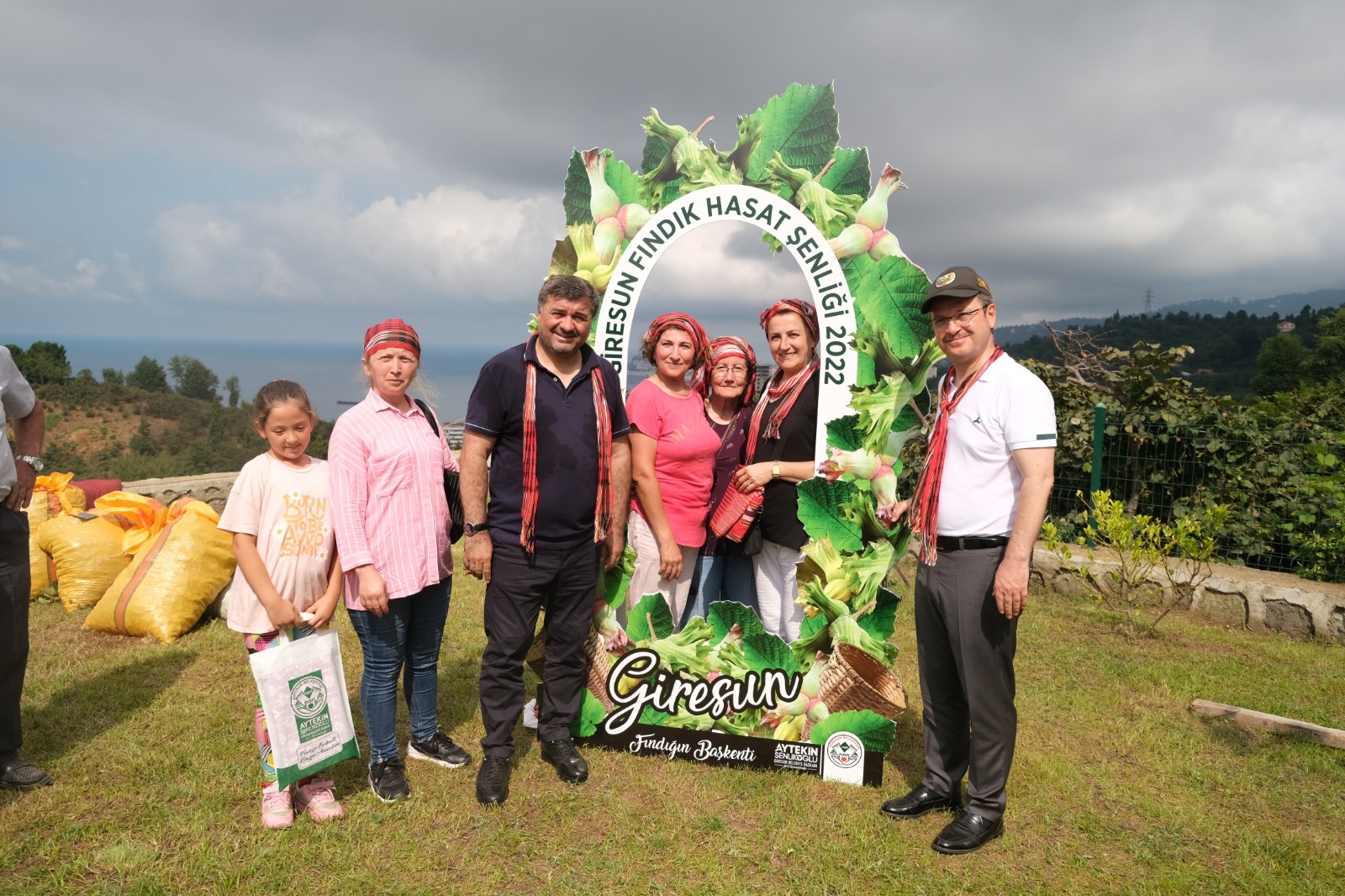 Giresun’da Hasat Şenliği Büyük Bir Coşkuyla Yapıldı
