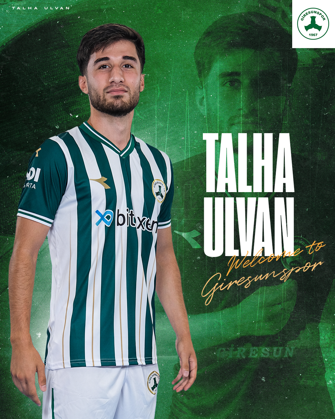 Giresunspor Talha Ülvan’ı Renklerine Bağladı