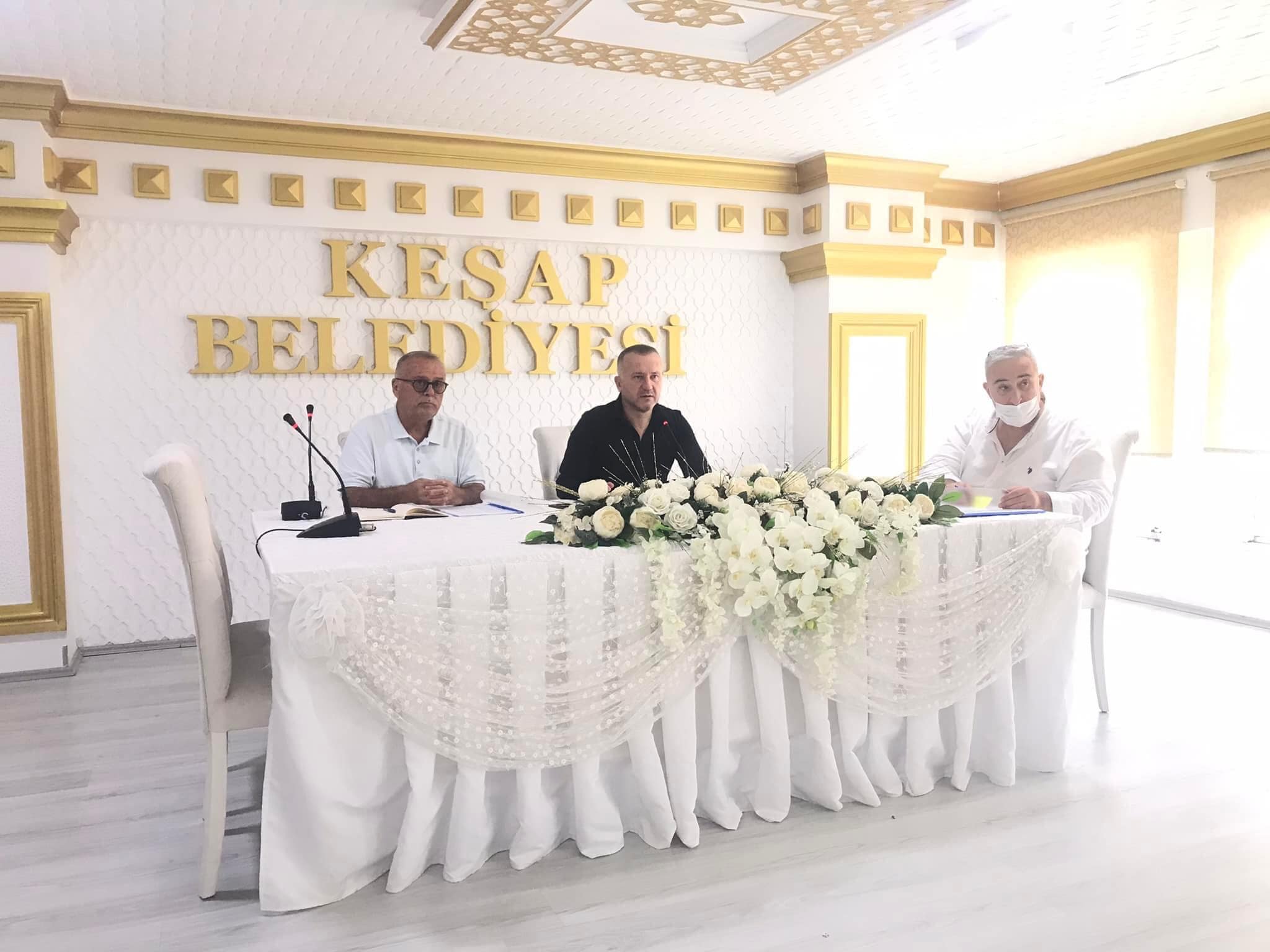 Keşap Belediyesi Eylül Ayı Meclis Toplantısı Yapıldı