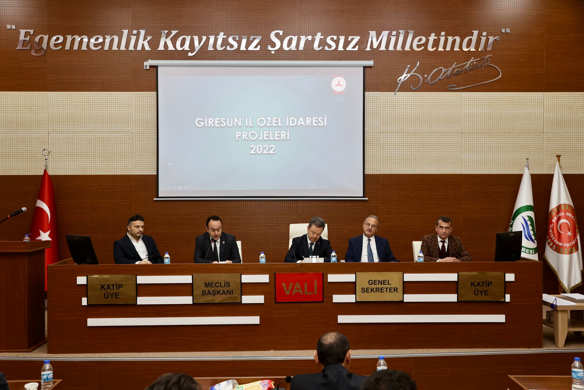 Vali Ünlü, İGM Toplantısında Yapılan Çalışmaları Anlattı