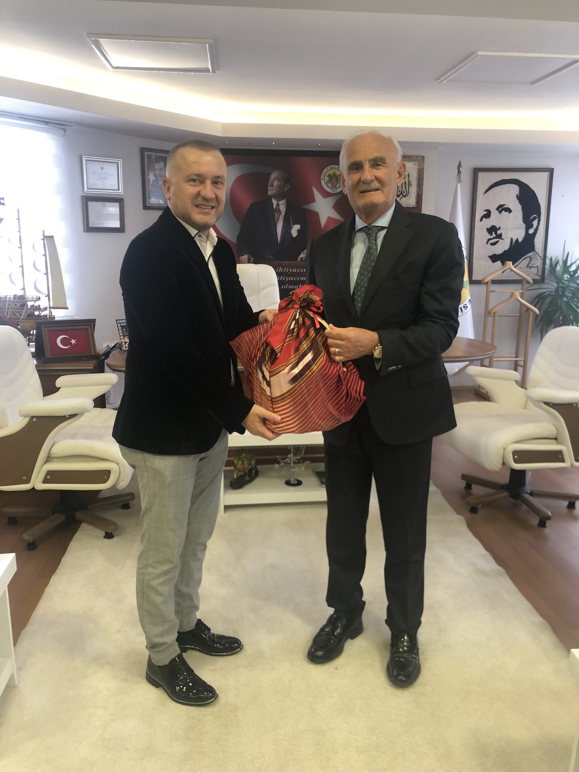 Yılmaz, Başkan Emür’ü Ziyaret Etti