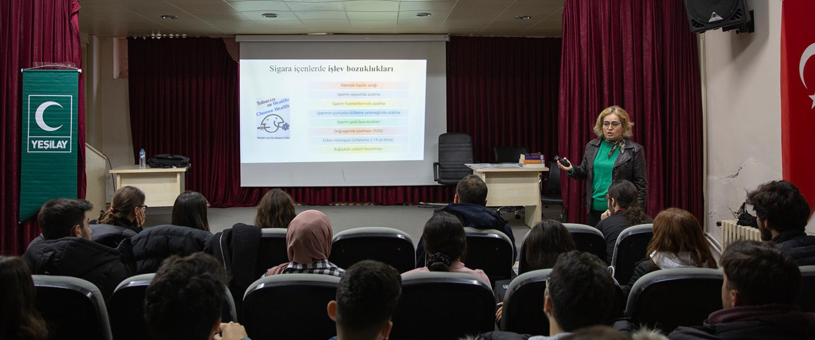 “Tütün Bağımlılığı ve Davranışsal Bağımlılıklar” Semineri Düzenlendi