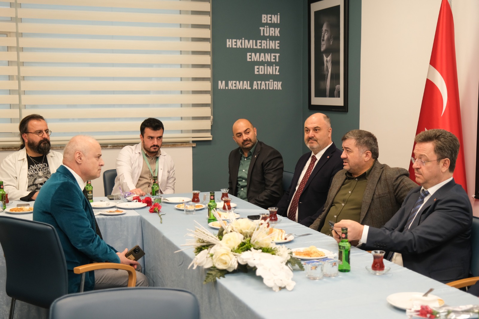14 Mart Tıp Bayramı’nda Doktorlar Ve Sağlık Çalışanları Unutulmadı