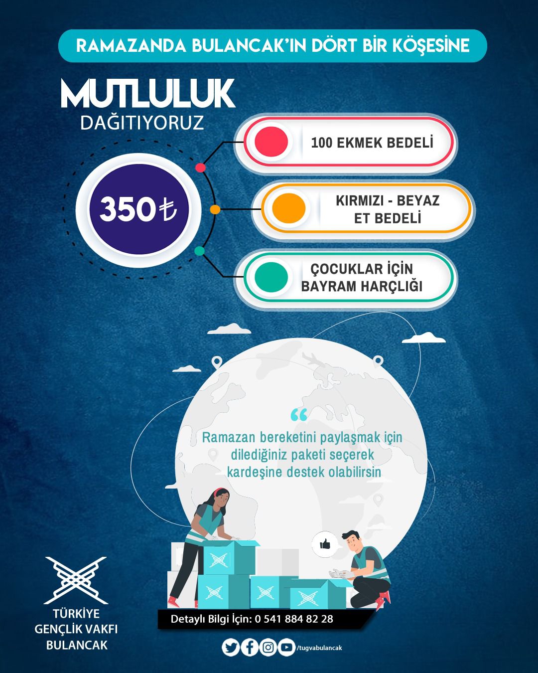 TÜGVA Bulancak Ramazan ayı çalışmalarına başladı