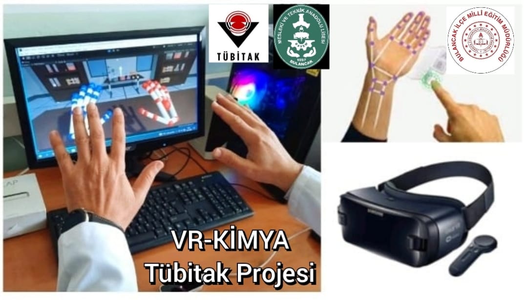 BATEM “VR-KİMYA” PROJESİ TÜBİTAK SAMSUN BÖLGE YARIŞMALARINDA 2. OLDU  
