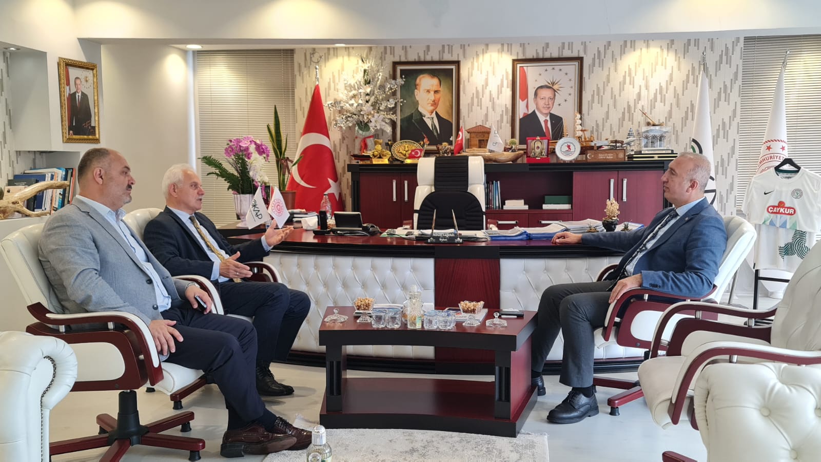 Milletvekili Elmas ve Başkan Yılmaz’dan DOKAP’a Ziyaret