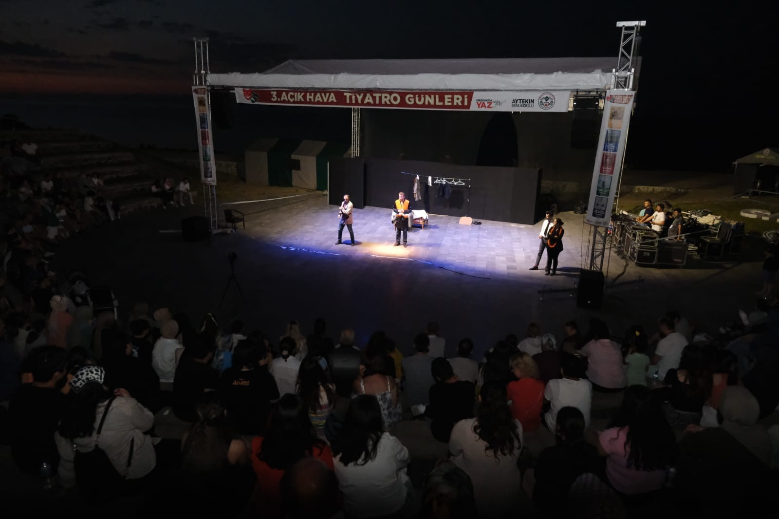 3. Açık Hava Tiyatro Günleri Yoğun Katılımlar İle Tamamlandı