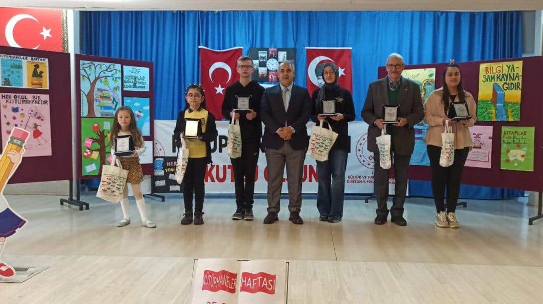 60. KÜTÜPHANE HAFTASI ETKİNLİKLERİ AÇILIŞ TÖRENİYLE BAŞLADI