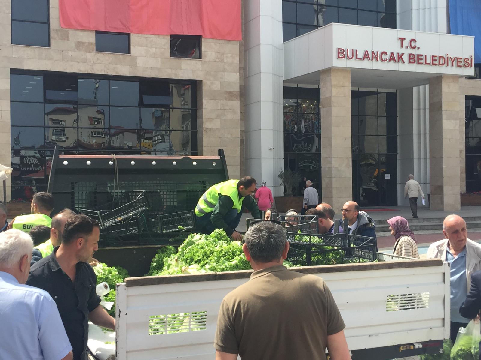 BULANCAK BELEDİYESİ  ORGANİK MARUL DAĞITTI