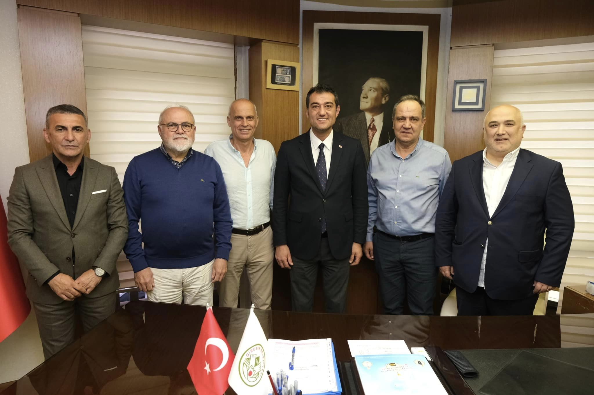 KERİM AKSU, BAŞKAN FUAT KÖSE’Yİ ZİYARET ETTİ