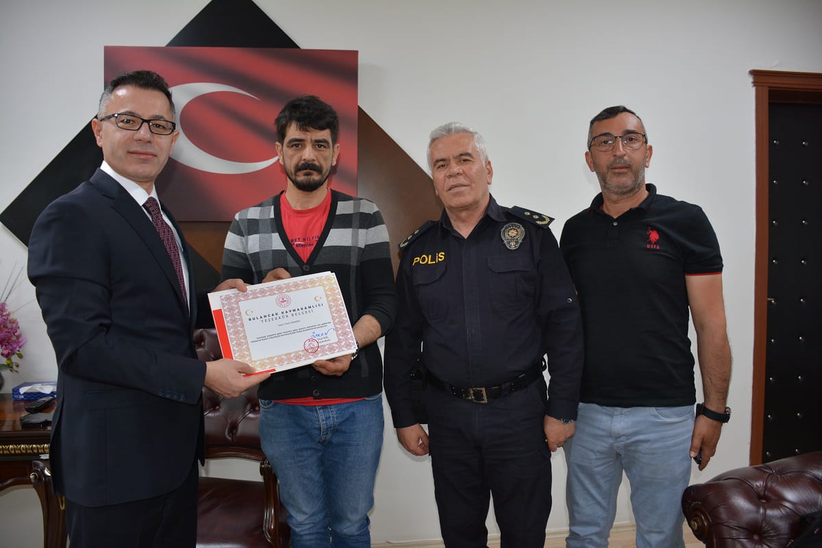 KUYUMCU SOYGUNU KAHRAMANINA TEŞEKKÜR
