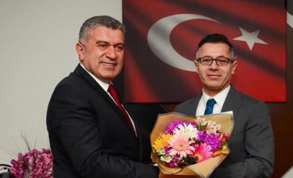 NECMİ SIBIÇ BULANCAK İLÇE KAYMAKAMI ÜNAL KOÇ’U ZİYARET ETTİ