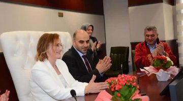 AKP ADAYINA CHP BELEDİYE BAŞKAN’I NECMİ SIBIÇ NİKAH KIYDI