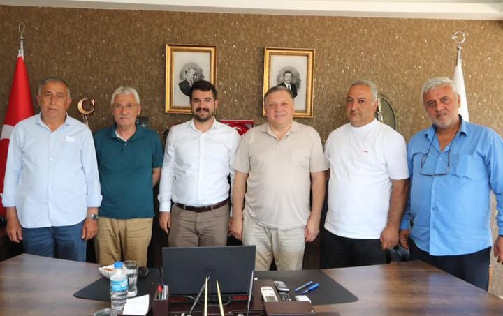 BAŞKAN M. ESAT AYYILDIZ”A ZİYARET