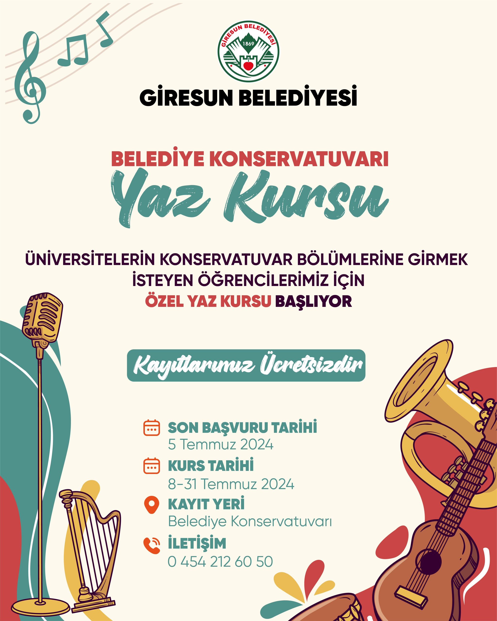 GİRESUN BELEDİYESİ YAZ ETKİNLİKLERİ DOLU DOLU GEÇECEK