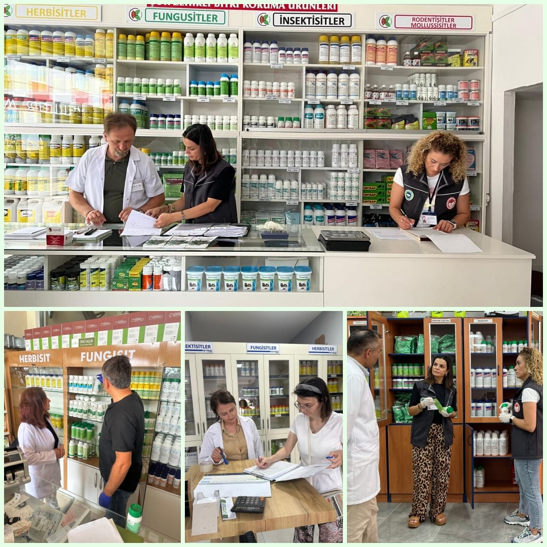 “BİTKİ KORUMA ÜRÜNLERİ BAYİLERİ DENETLENDİ”
