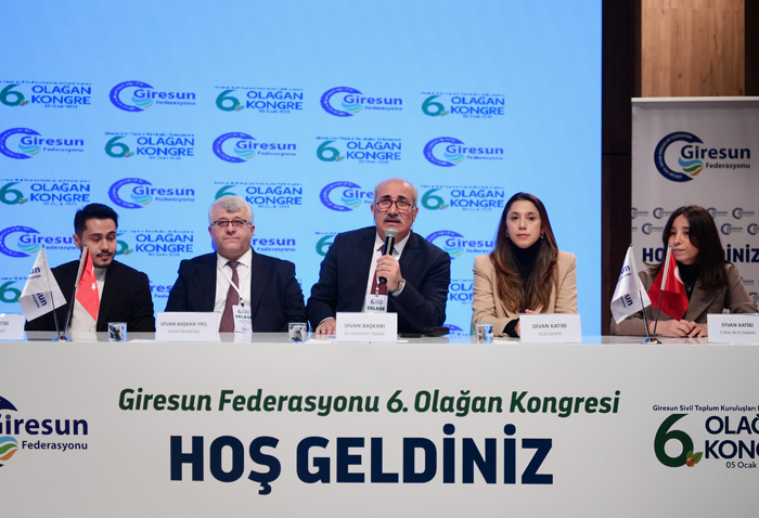 GİRESUN CAMİASINA YAKIŞAN GENEL KURUL