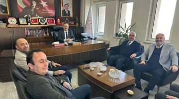 VEKİL TEMÜR’den MÜDÜR TOSUNOĞLU’na ZİYARET