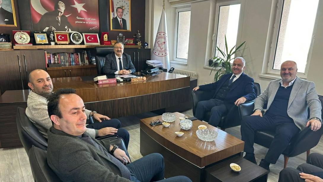 VEKİL TEMÜR’den MÜDÜR TOSUNOĞLU’na ZİYARET