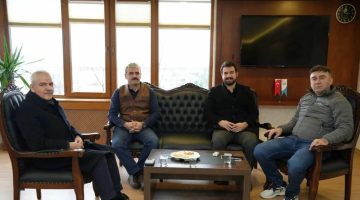 GİRESUN VE ORDU İL EMNİYET MÜDÜRLERİNDEN PİRAZİZ BELEDİYESİ’ne ZİYARET