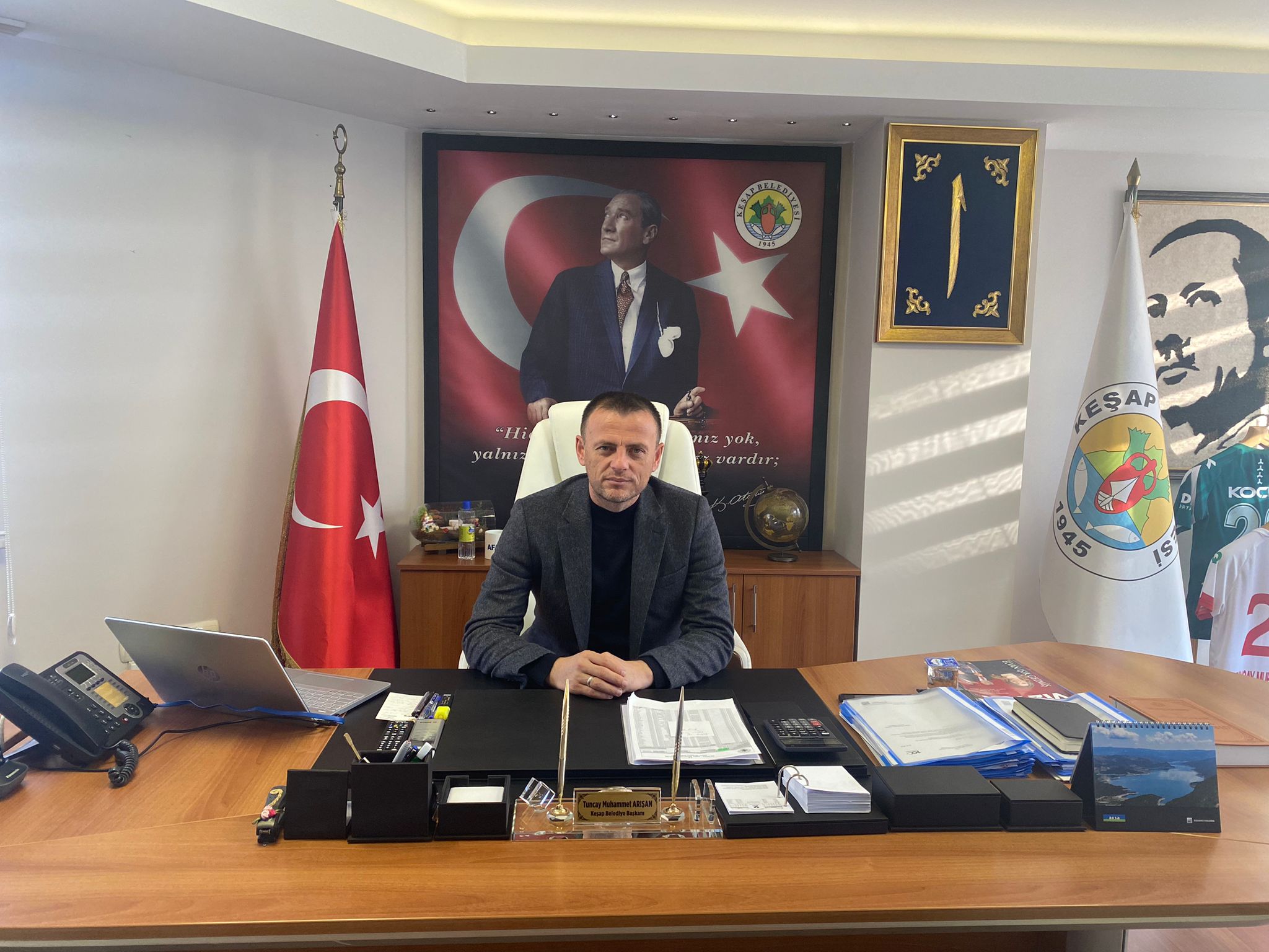 KEŞAP BELEDİYE BAŞKANI TUNCAY MUHAMMET ARIŞAN’dan 10 OCAK ÇALIŞAN GAZETECİLER GÜNÜ