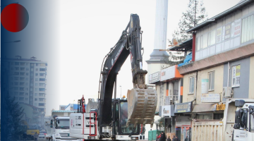 SANAYİ SİTESİ’nde EKİPLERDEN GECE MESAİSİ