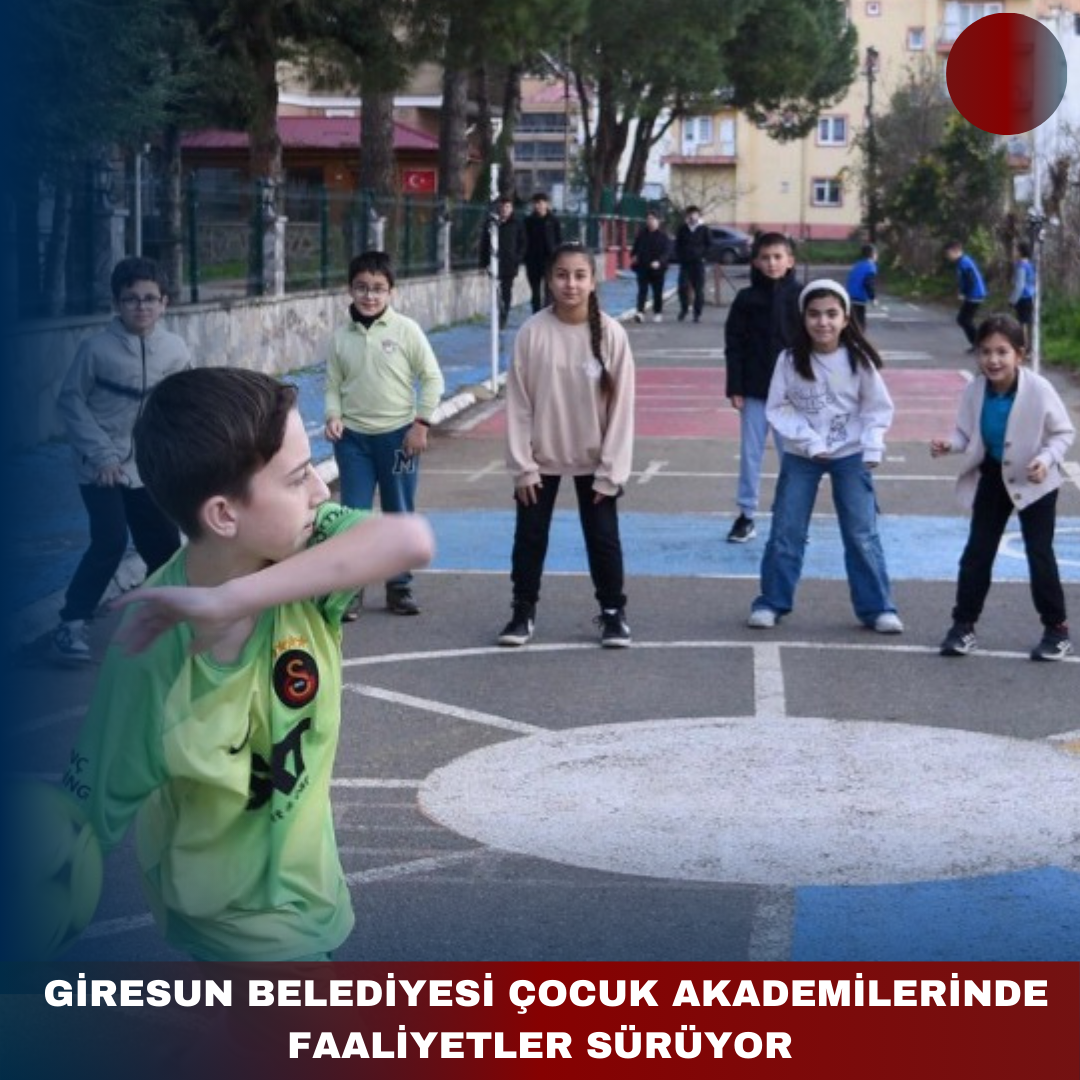GİRESUN BELEDİYESİ ÇOCUK AKADEMİLERİNDE FAALİYETLER SÜRÜYOR