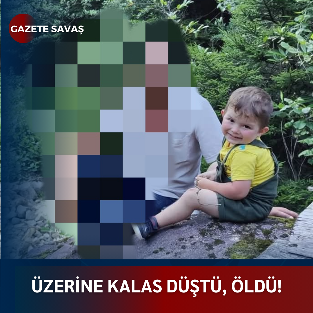 ÜZERİNE KALAS DÜŞTÜ, ÖLDÜ!