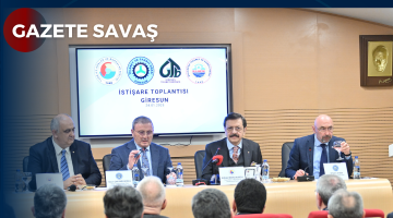 HİSARCIKLIOĞLU BAŞKANLIĞINDA, KARADENİZ BÖLGE ODA VE BORSA İSTİŞARE TOPLANTISI YAPILDI