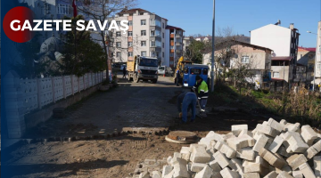 “PİRAZİZ BELEDİYESİ’nden YOĞUN PARKE BAKIM VE ONARIM ÇALIŞMALARI”