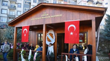 GEMİLERÇEKEĞİ MAHALLESİ’NDE MUHTAR EVİNİN AÇILIŞI YAPILDI