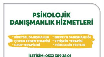 ÜCRETSİZ PSİKOLOG HİZMETİYLE BİRLİKTE VATANDAŞLARIMIZIN YANINDAYIZ