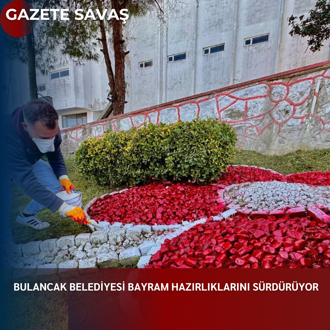 BULANCAK BELEDİYESİ BAYRAM HAZIRLIKLARINI SÜRDÜRÜYOR