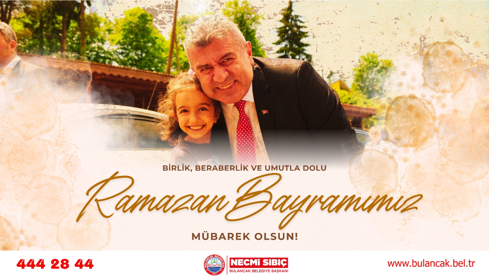 BAŞKAN SIBIÇ; “HUZUR VE BEREKET DOLU BİR BAYRAM DİLİYORUM”