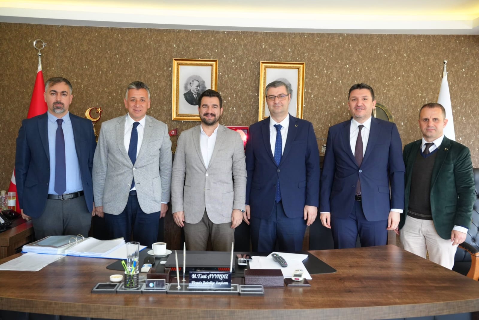 GİRESUN İL SAĞLIK MÜDÜRÜ AKSOY’dan PİRAZİZ BELEDİYESİ’ne ZİYARET