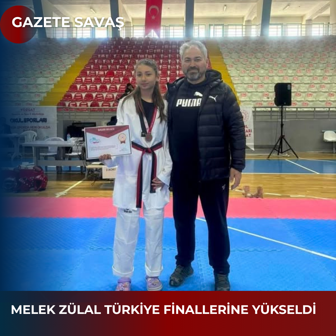 Melek Zülal Türkiye Finallerine Yükseldi