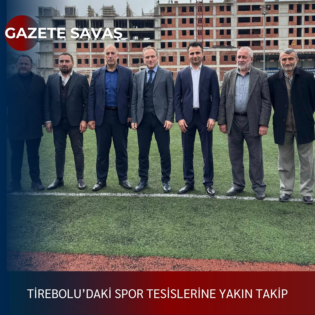 Tirebolu’daki Spor Tesislerine Yakın Takip