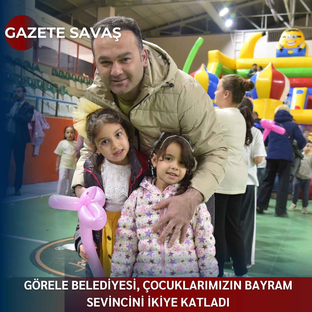 Görele Belediyesi, çocuklarımızın bayram sevincini ikiye katladı