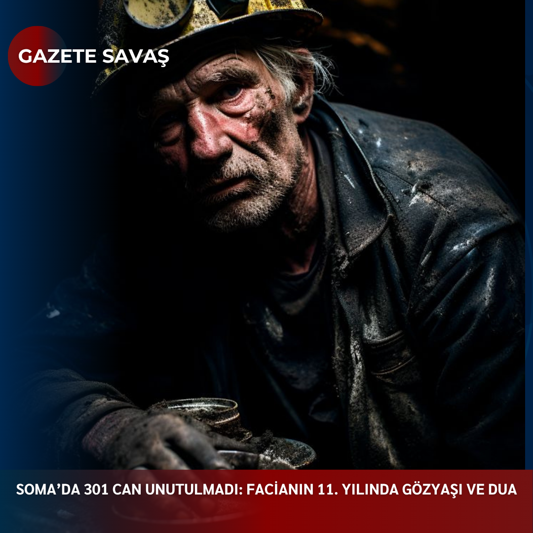 SOMA’da 301 CAN UNUTULMADI: FACİANIN 11. YILINDA GÖZYAŞI VE DUA