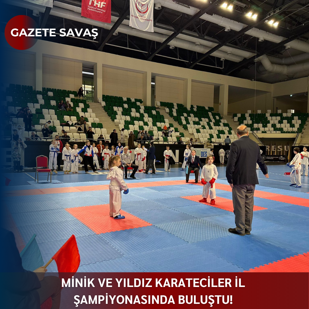 Minik ve Yıldız Karateciler İl Şampiyonasında Buluştu!