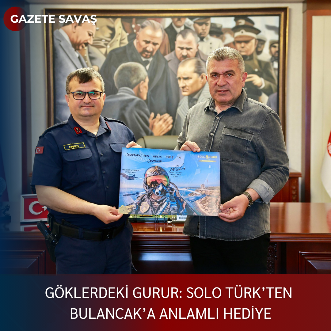 GÖKLERDEKİ GURUR: SOLO TÜRK’ten BULANCAK’a ANLAMLI HEDİYE