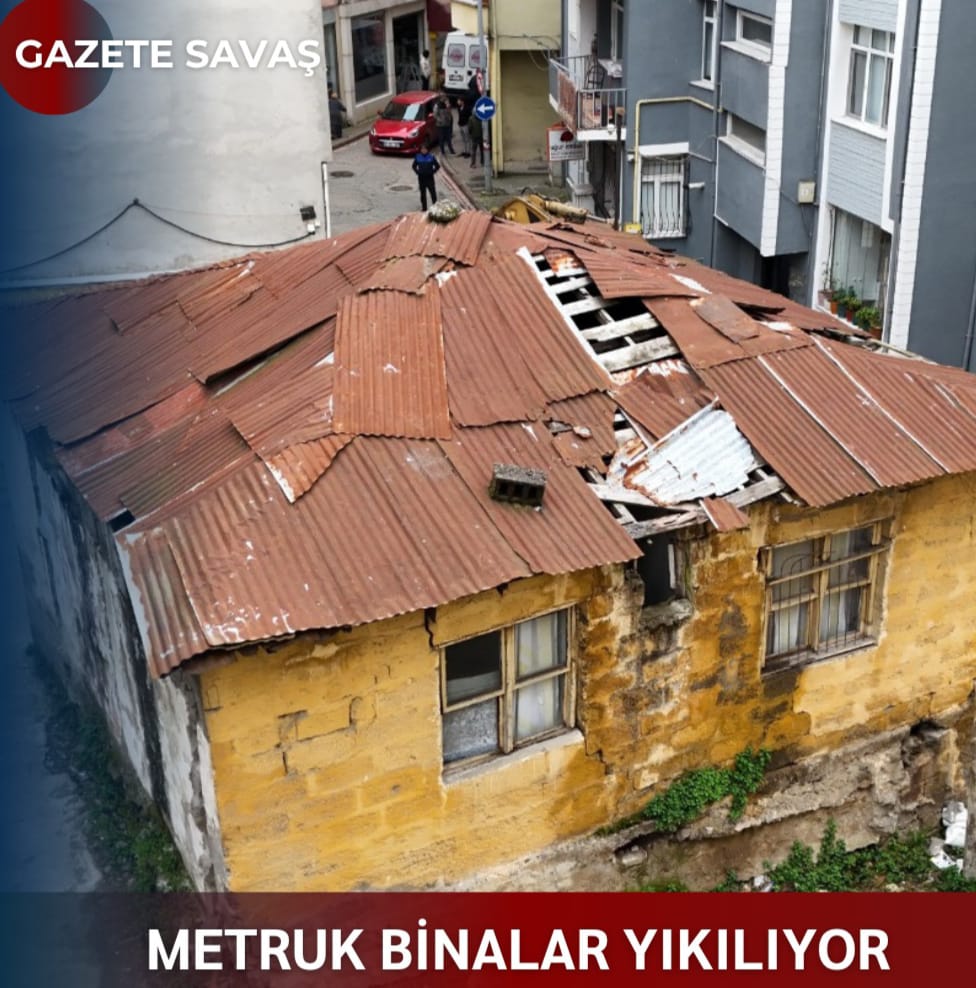 METRUK BİNALAR YIKILIYOR
